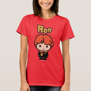 T-shirt L'art du personnage de dessin animé de Ron Weasley