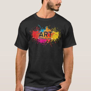 T-shirt L'art est la façon dont je prie