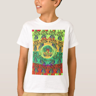 T-shirt L'art floral Abstrait