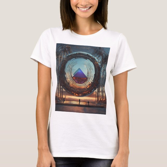 T-shirt L'art futuriste (Devant)