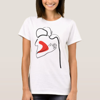 T-shirt L'art minimaliste de Hug Heart
