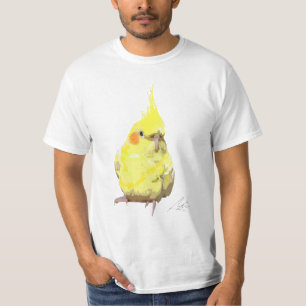 T-shirt L'Art Moderne De L'Oiseau Jaune Réaliste