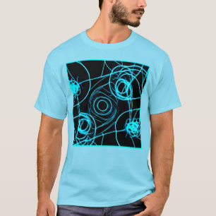 T-shirt L'art Motif du néon