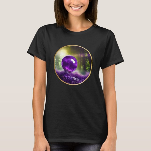 T-shirt L'Art numérique de l'Imaginaire d'Amethyst Orb (Devant)