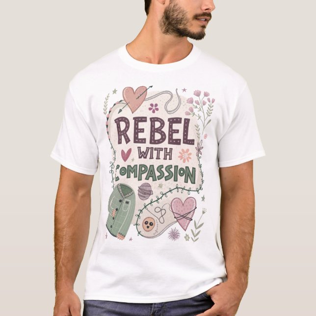 T-shirt L'art que vous pouvez porter. (Devant)