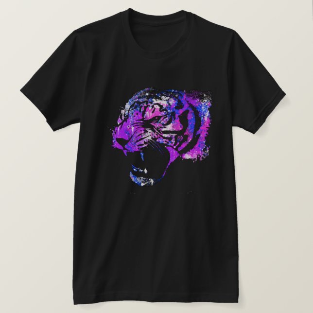 T-shirt L'art tigre (Design devant)