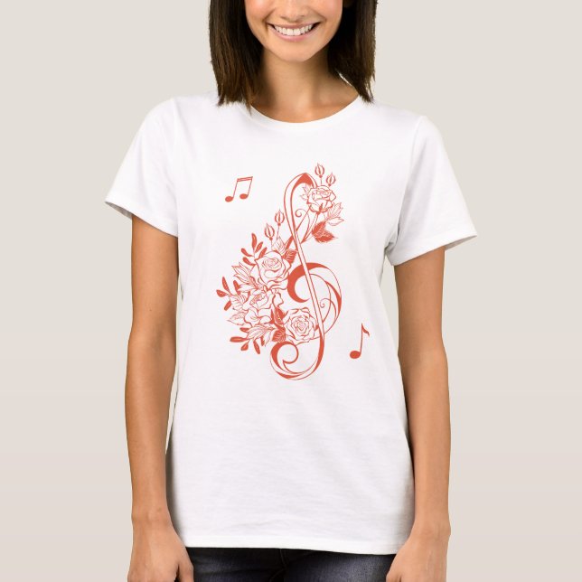 T-shirt L'article sur la musique (Devant)