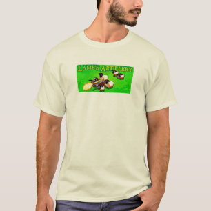 T-shirt L'artillerie de l'agneau (servant de canon