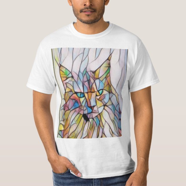 T-shirt L'artisanat de chats amusant (Devant)