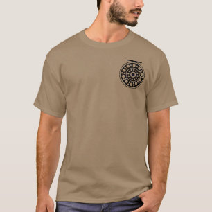 T-shirt L'artisanat de la pêche en vol pour les pêcheurs