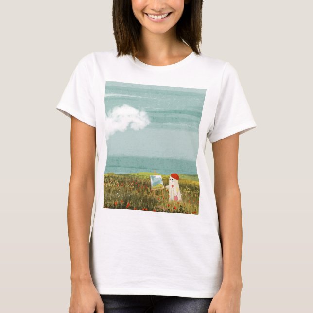 T-shirt L'artiste (Devant)