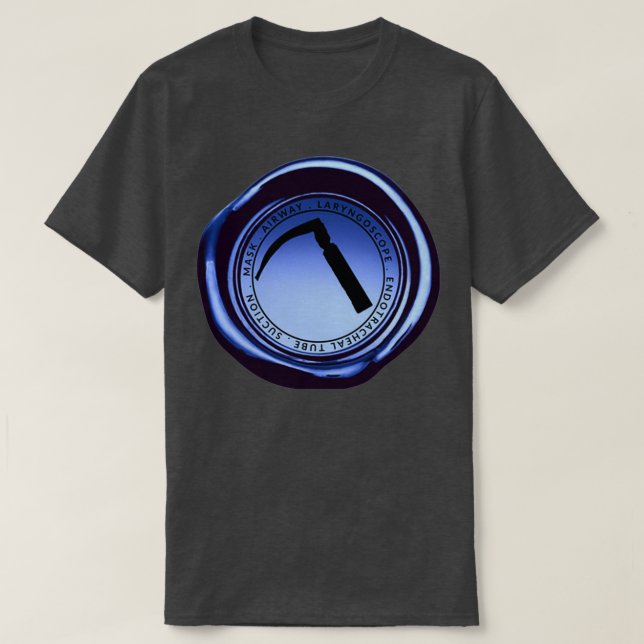 T-shirt Laryngoscope Anesthetist (Design devant)