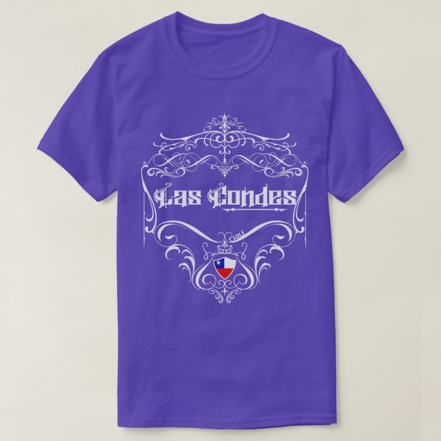 T-shirt Las Condes Design Vintage 1 (Design devant)
