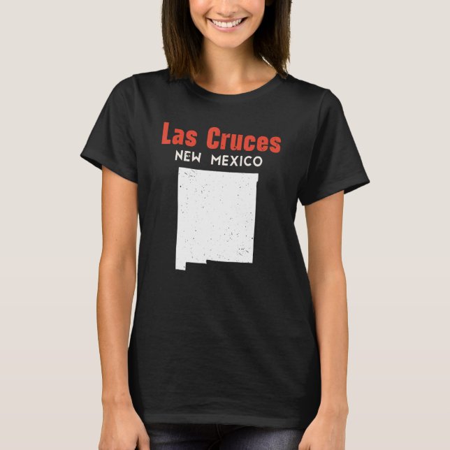 T-shirt Las Cruces USA State America Travel New Mexican Ne (Devant)