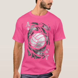 T-shirt L'As De Sert Le Volley-Ball Drôle