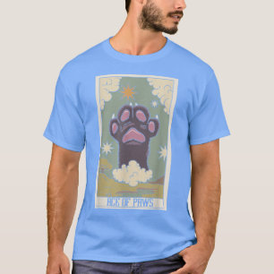 T-shirt L'As Des Pâtes Lecteur De Carte Tarot Paw Tarot Oc