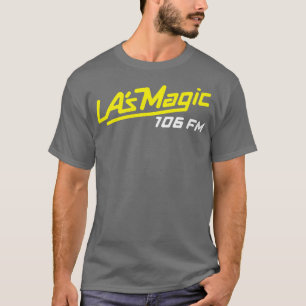 T-shirt LAs MAGIC 106 FM Retro Defunct Radio Station