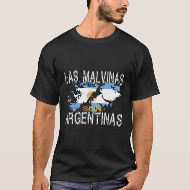 T-shirt Las Malvinas Son Argentinas - Islas Malvinas Argen (Devant)