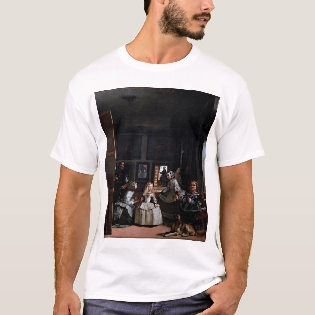 T-shirt Las Meninas, Les servantes d'honneur, Diego Velazq (Devant)