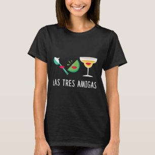 T-shirt Las Tres Amigas - Cinco De Mayo Outfit Funny Mexic