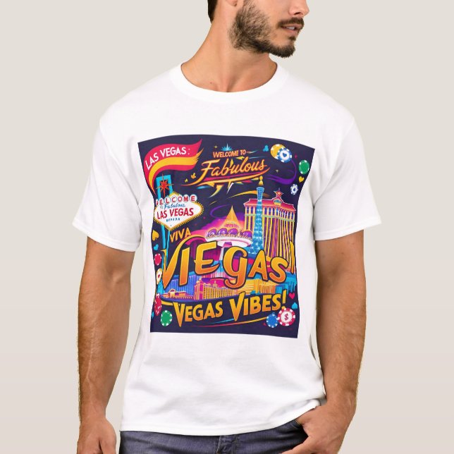 T-SHIRT LAS VEGAS (Devant)