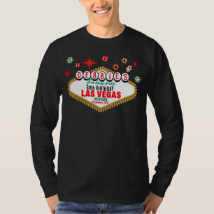 T-shirt Las Vegas Anniversaire Fête Personnalisable Corre