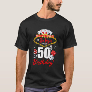 T-shirt Las Vegas Anniversaire Rolling à Vegas 50ème Anniv