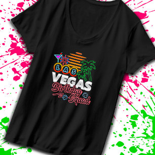 T-shirt Las Vegas Anniversaire - Vegas Anniversaire Squad