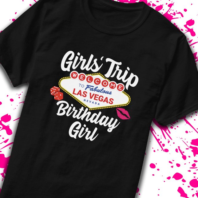 T-shirt Las Vegas Anniversaire - Vegas Girls Voyage pour A (Créateur téléchargé)