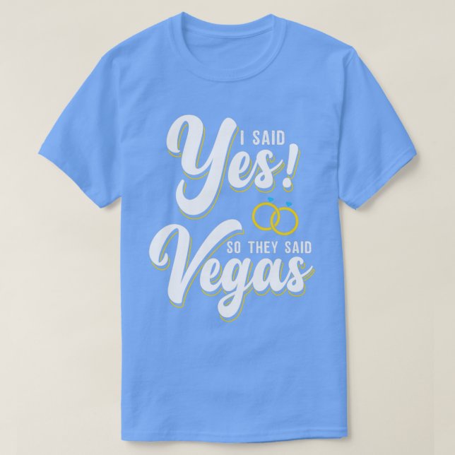 T-shirt Las Vegas Bachelorette (Design devant)
