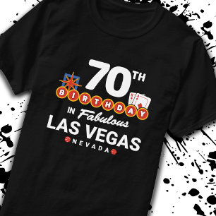 T-shirt Las Vegas Birthday Party