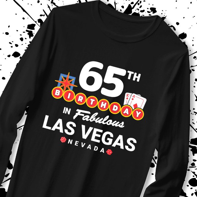 T-shirt Las Vegas Birthday Party (Créateur téléchargé)