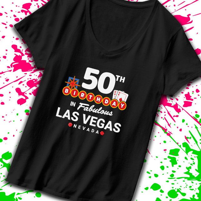 T-shirt Las Vegas Birthday Party (Créateur téléchargé)