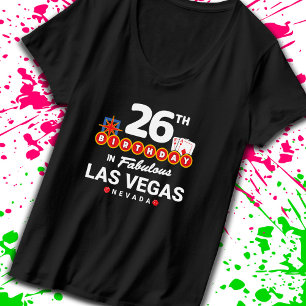 T-shirt Las Vegas Birthday Party