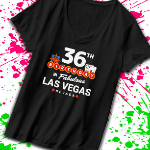T-shirt Las Vegas Birthday Party