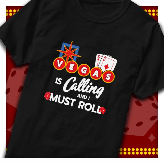 T-shirt Las Vegas Calling Party à Las Vegas Trip Las Vegas (Créateur téléchargé)