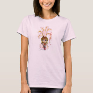 T-shirt Las Vegas dansant la fille de scène