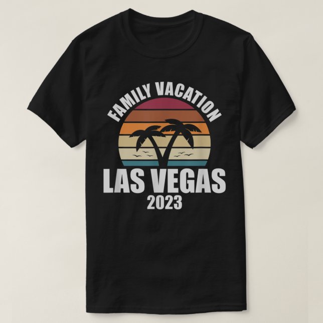 T-shirt Las Vegas Family Vacation 2023 Summer Matching Hol (Design devant)