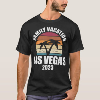 T-shirt Las Vegas Family Vacation 2023 Summer Matching Hol