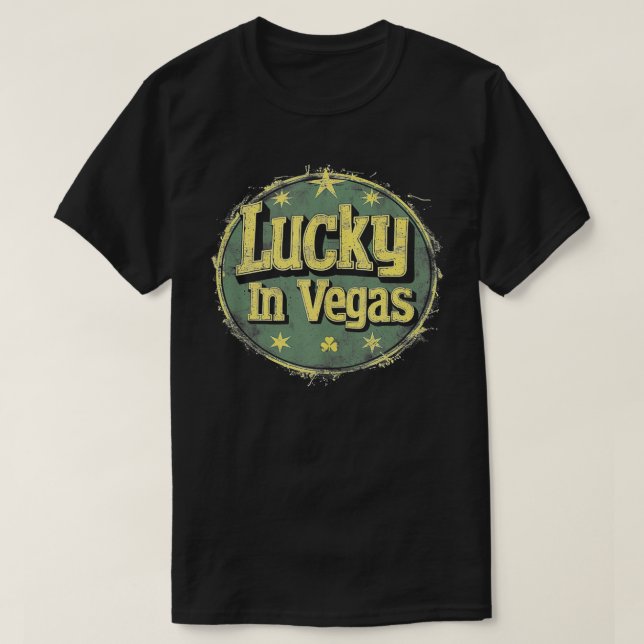 T-shirt Las Vegas Irish Jour de la Saint Patrick Saint Pad (Design devant)