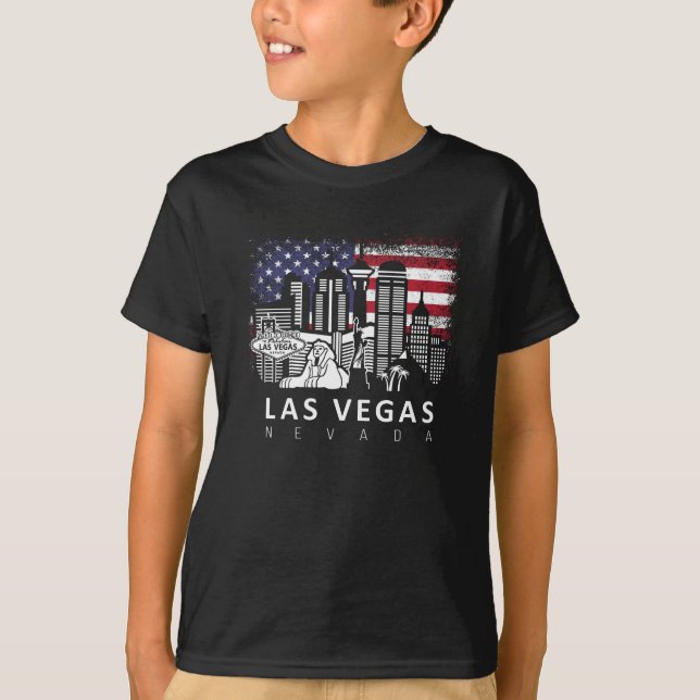 T-shirt Las Vegas Nevada (Devant)