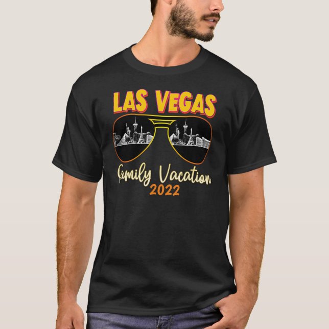 T-shirt Las Vegas Nevada Family Vacation Matching 2022 (Devant)