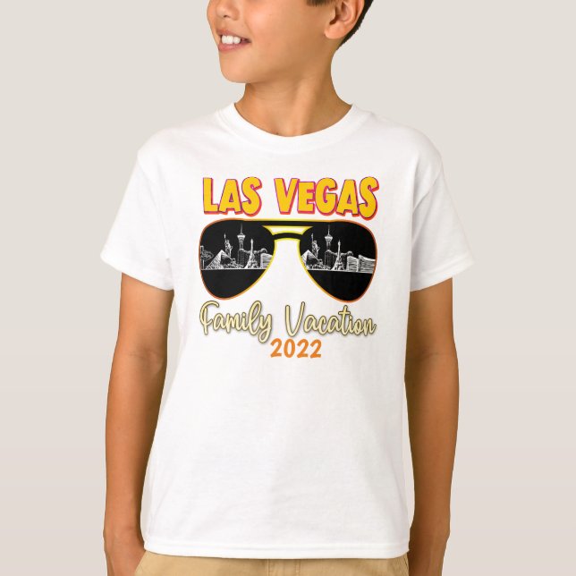 T-shirt Las Vegas Nevada Family Vacation Matching 2022 T-S (Devant)