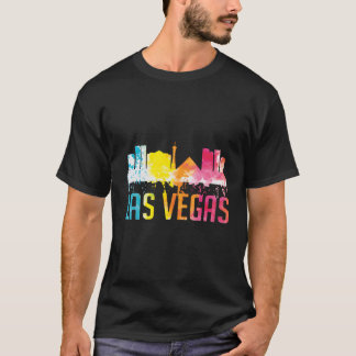 T-shirt Las Vegas Nevada Watercolor City Skyline
