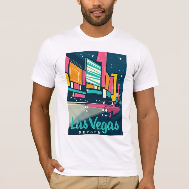 T-shirt Las Vegas, NV (Devant)