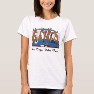 T-shirt Las Vegas Poker Face