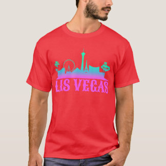 T-shirt Las Vegas Skyline Cityscape City Metropole