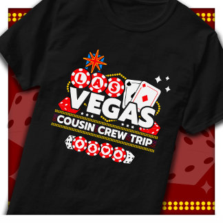 T-shirt Las Vegas Vacances Cousin Crew Las Vegas