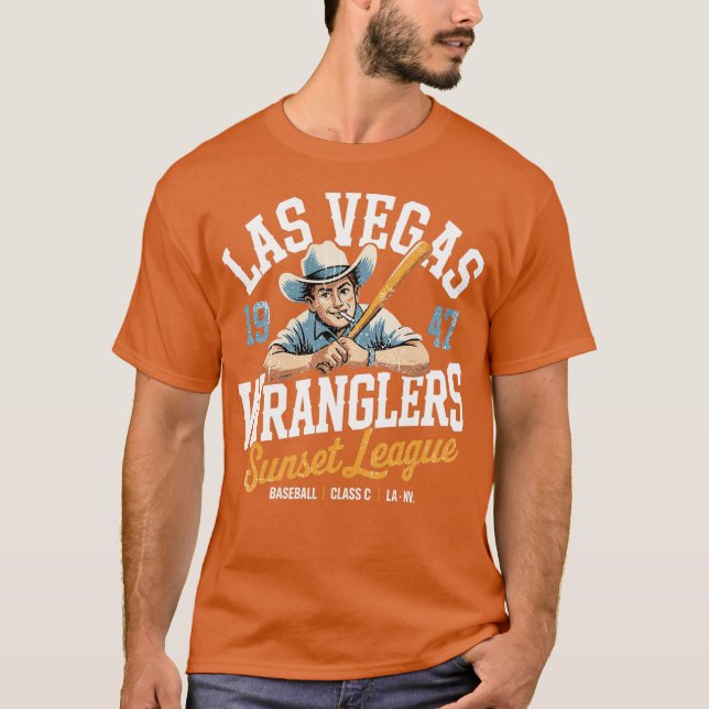 T-shirt Las Vegas Wranglers (Devant)