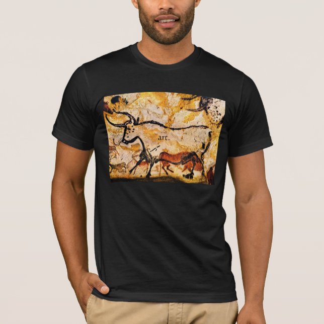 T-shirt Lascaux, France, peinture de caverne (Devant)